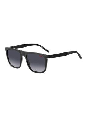 New Authentic Hugo Boss Men's Grey Square Acetate Sunglasses